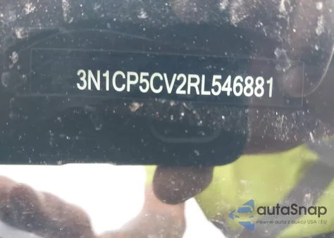 2024 Nissan Kicks Sv Xtronic Cvt z USA, uszkodzony, nr VIN 3N1CP5CV2RL546881